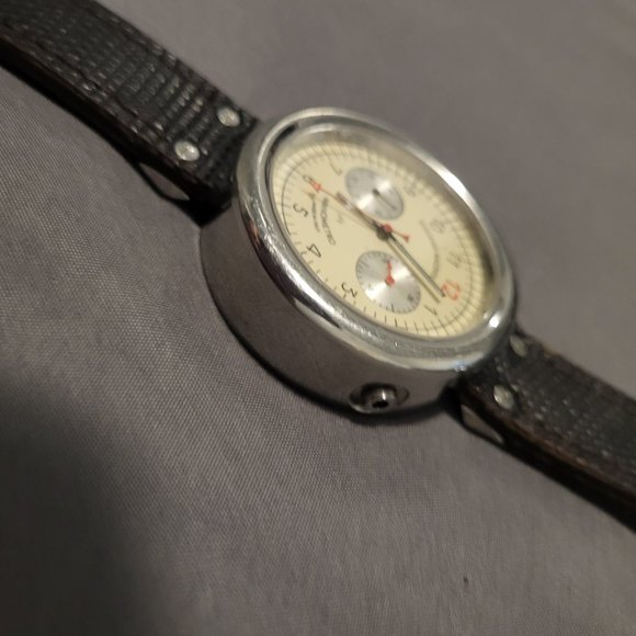 GIULIANO MAZZUOLI CHRONOGRAPH PRESSURE GAUGE WATCH - Picture 4 of 5